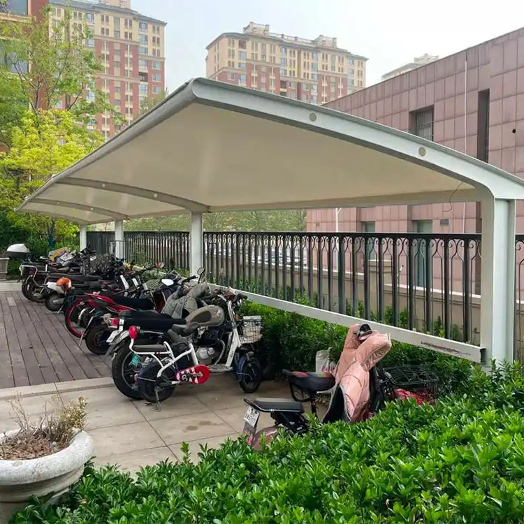 沐川县膜结构电动车棚